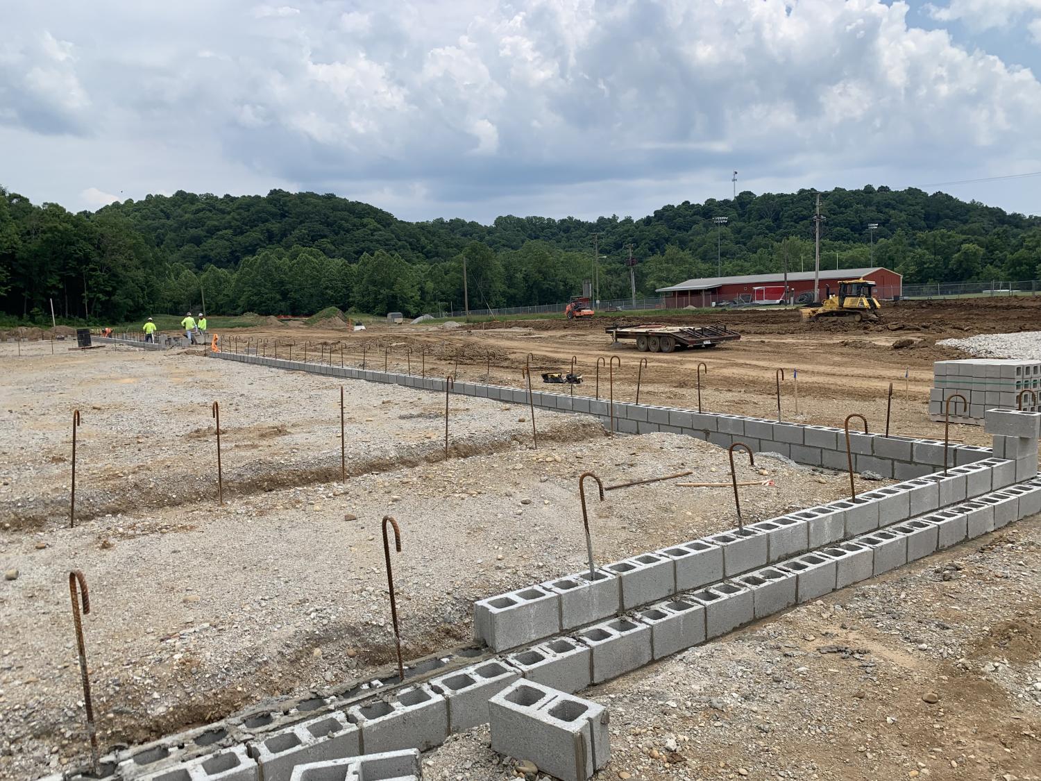 Laying the foundation for Berne Union Local Schools Summit Construction